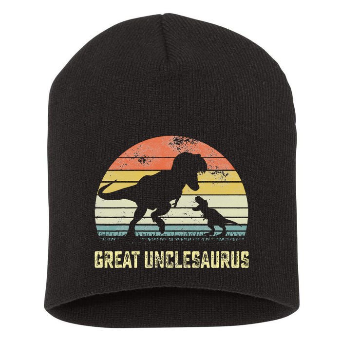 Great Unclesaurus T Rex Dinosaur Great Uncle Saurus Short Acrylic Beanie