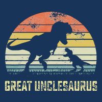 Great Unclesaurus T Rex Dinosaur Great Uncle Saurus Infant Baby Jersey Bodysuit