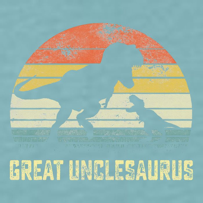 Great Unclesaurus T Rex Dinosaur Great Uncle Saurus Sueded Cloud Jersey T-Shirt