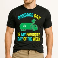 Garbage Uniform Trash Truck Kids Garbage Man Costume Cooling Performance Crew T-Shirt