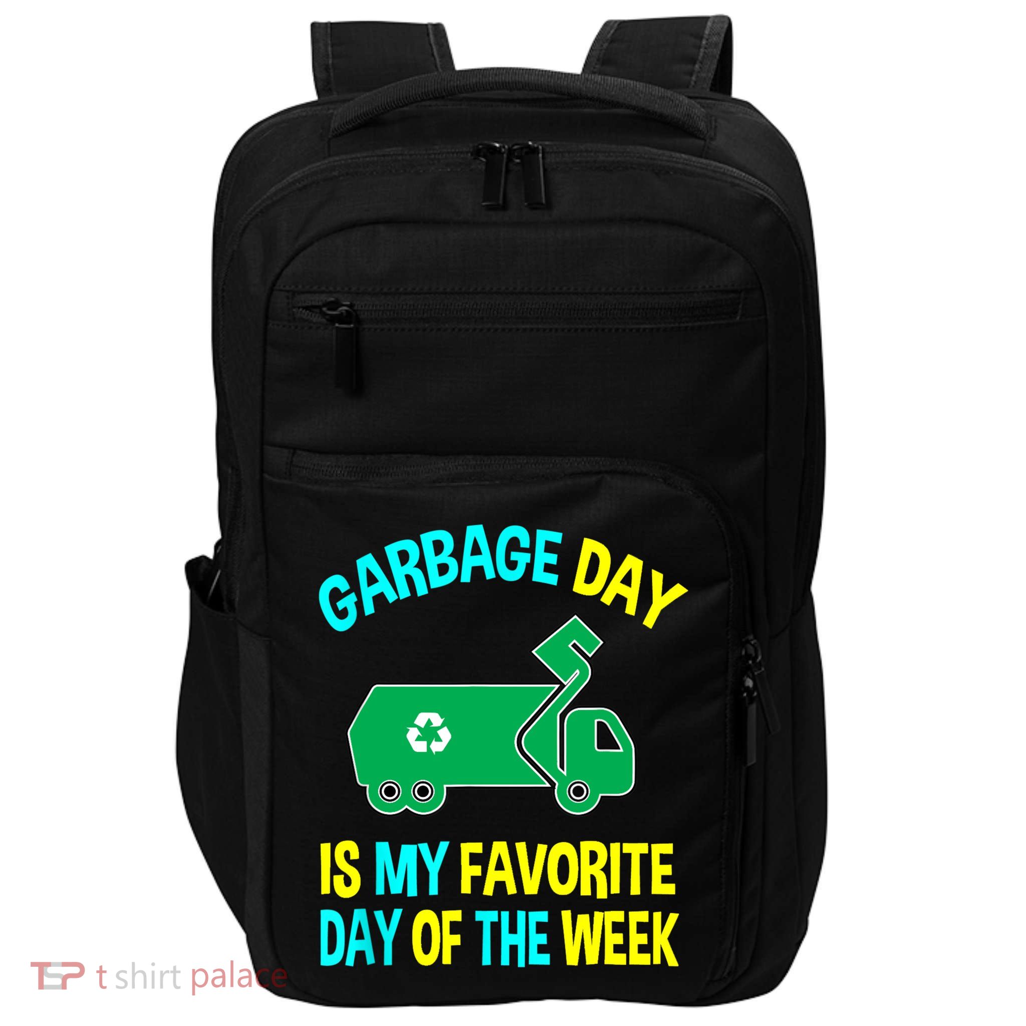 Garbage Uniform Trash Truck Kids Garbage Man Costume Impact Tech Backpack