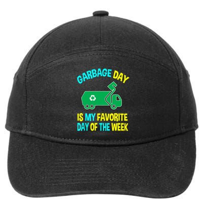 Garbage Uniform Trash Truck Kids Garbage Man Costume 7-Panel Snapback Hat