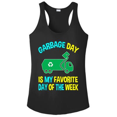 Garbage Uniform Trash Truck Kids Garbage Man Costume Ladies PosiCharge Competitor Racerback Tank