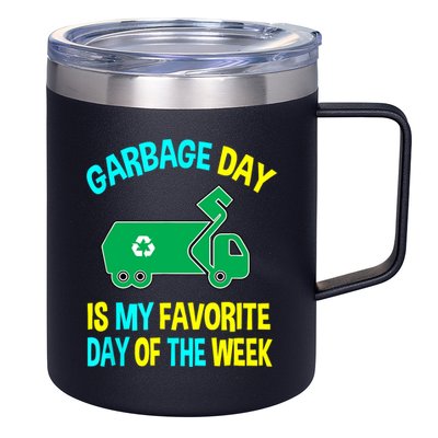 Garbage Uniform Trash Truck Kids Garbage Man Costume 12oz Stainless Steel Coffee Mug