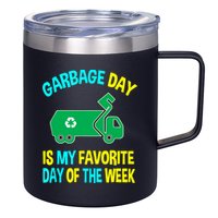 Garbage Uniform Trash Truck Kids Garbage Man Costume 12oz Stainless Steel Coffee Mug