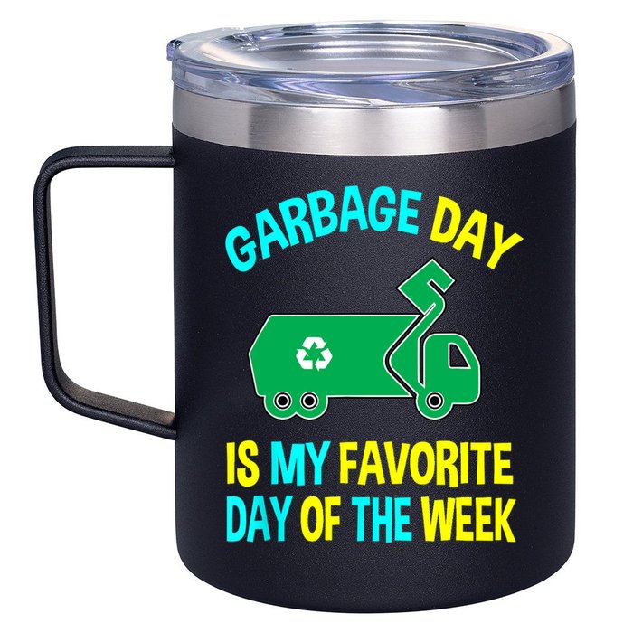 Garbage Uniform Trash Truck Kids Garbage Man Costume 12oz Stainless Steel Coffee Mug
