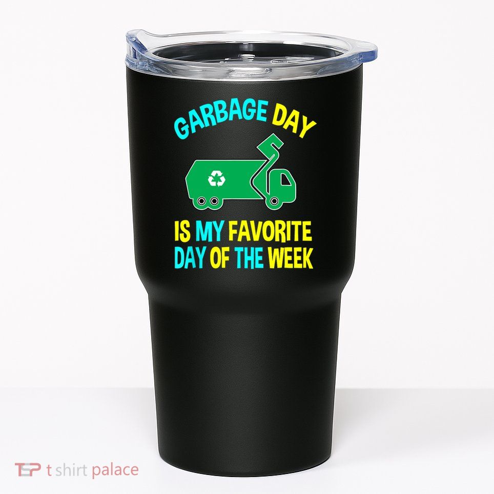 Garbage Uniform Trash Truck Kids Garbage Man Costume Tumbler