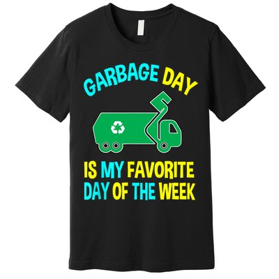 Garbage Uniform Trash Truck Kids Garbage Man Costume Premium T-Shirt