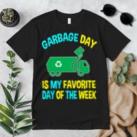 Garbage Uniform Trash Truck Kids Garbage Man Costume Premium T-Shirt