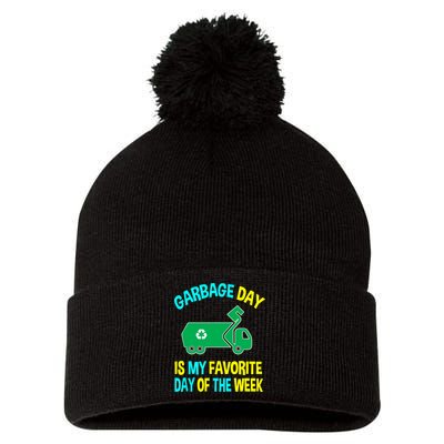 Garbage Uniform Trash Truck Kids Garbage Man Costume Pom Pom 12in Knit Beanie