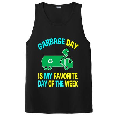 Garbage Uniform Trash Truck Kids Garbage Man Costume PosiCharge Competitor Tank