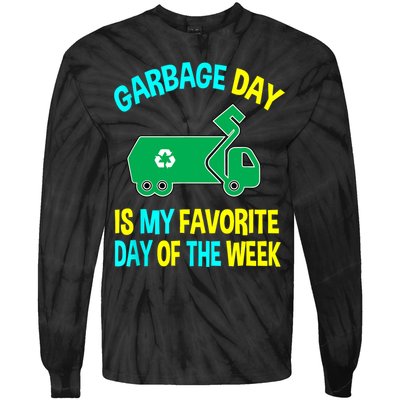 Garbage Uniform Trash Truck Kids Garbage Man Costume Tie-Dye Long Sleeve Shirt