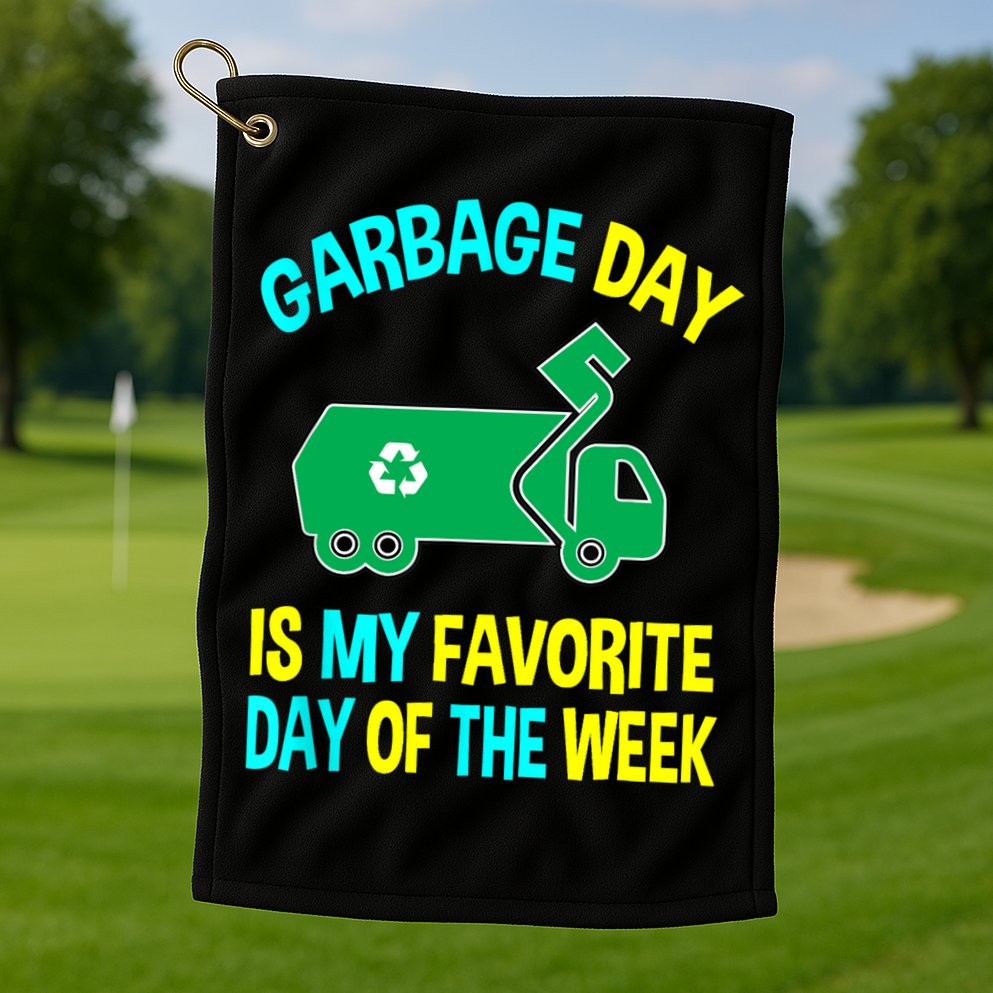 Garbage Uniform Trash Truck Kids Garbage Man Costume Golf Towel