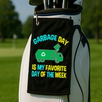 Garbage Uniform Trash Truck Kids Garbage Man Costume Golf Towel