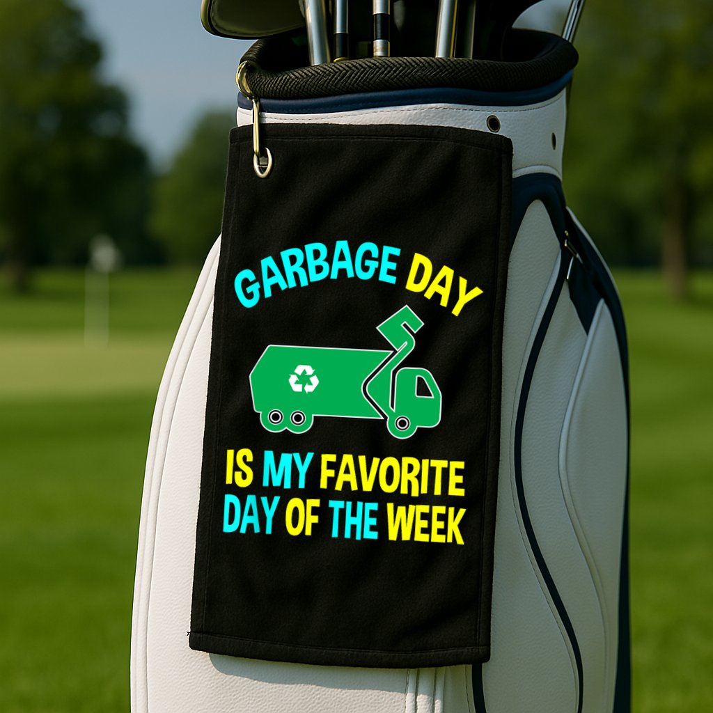 Garbage Uniform Trash Truck Kids Garbage Man Costume Golf Towel