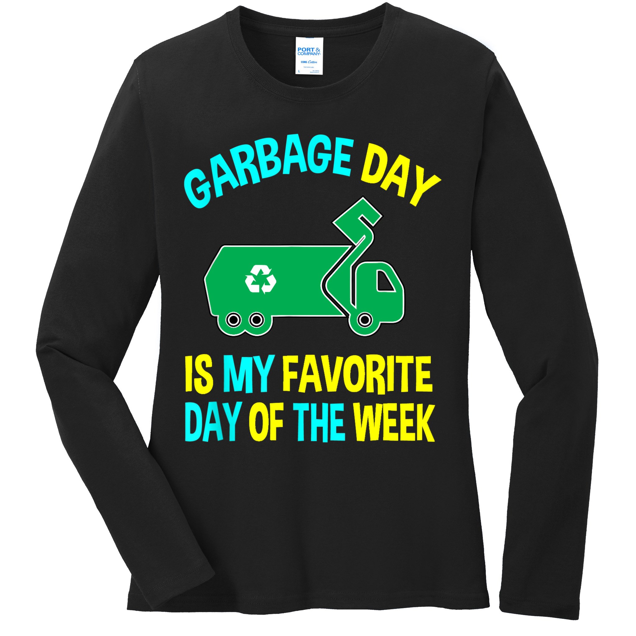 Garbage Uniform Trash Truck Kids Garbage Man Costume Ladies Long Sleeve Shirt