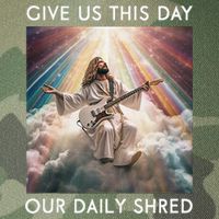 Give Us This Day Our Daily Shred Jesus Christian Legacy Tie Dye Trucker Hat