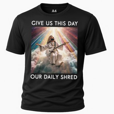 Give Us This Day Our Daily Shred Jesus Christian Performance Shirt