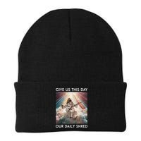 Give Us This Day Our Daily Shred Jesus Christian Beanie