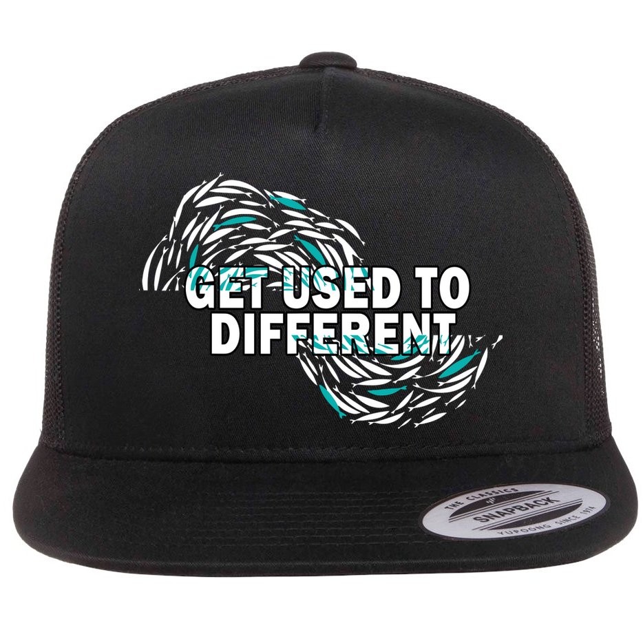 Get Used To Different Chosen Flat Bill Trucker Hat