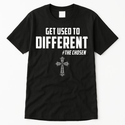 Get Used to Different The Chosen Christian Costume Faith Tall T-Shirt