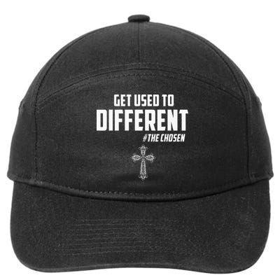 Get Used to Different The Chosen Christian Costume Faith 7-Panel Snapback Hat