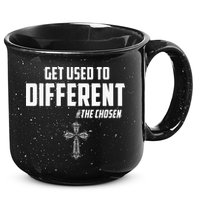 Get Used to Different The Chosen Christian Costume Faith 15oz Campfire Ceramic Mug