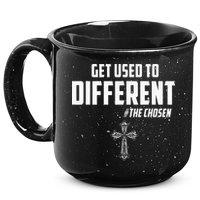 Get Used to Different The Chosen Christian Costume Faith 15oz Campfire Ceramic Mug