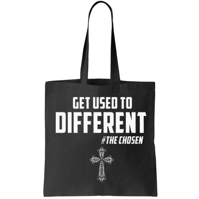 Get Used to Different The Chosen Christian Costume Faith Bag