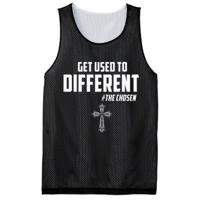 Get Used to Different The Chosen Christian Costume Faith Mesh Reversible Basketball Jersey Tank