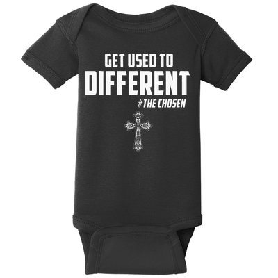 Get Used to Different The Chosen Christian Costume Faith Baby Bodysuit