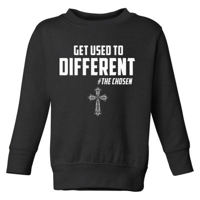 Get Used to Different The Chosen Christian Costume Faith Toddler Sweatshirt