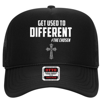 Get Used to Different The Chosen Christian Costume Faith Trucker Hat
