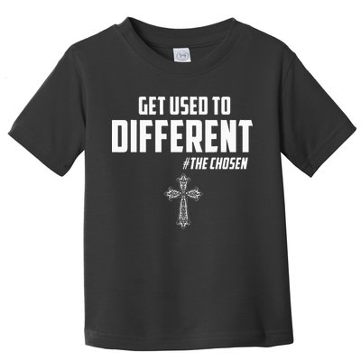 Get Used to Different The Chosen Christian Costume Faith Toddler T-Shirt