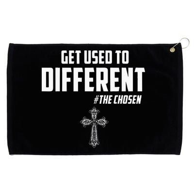 Get Used to Different The Chosen Christian Costume Faith Grommeted Golf Towel