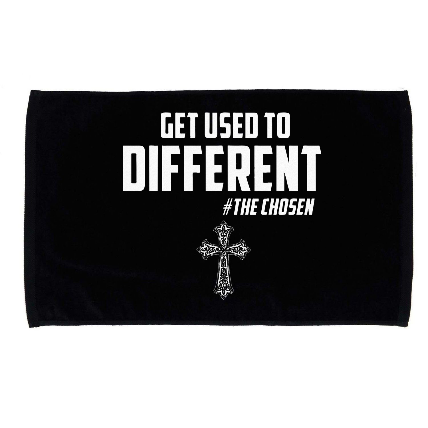 Get Used to Different The Chosen Christian Costume Faith Microfiber Hand Towel
