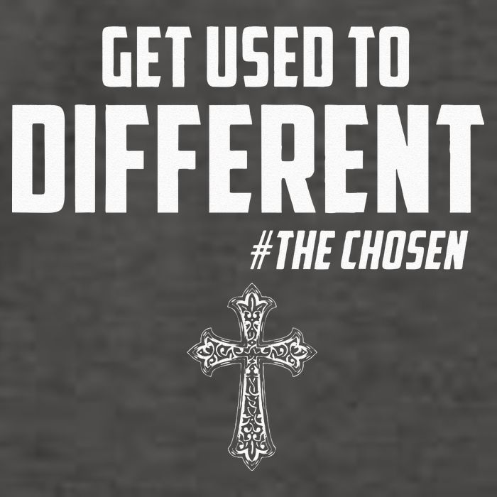 Get Used to Different The Chosen Christian Costume Faith Vector Backpack