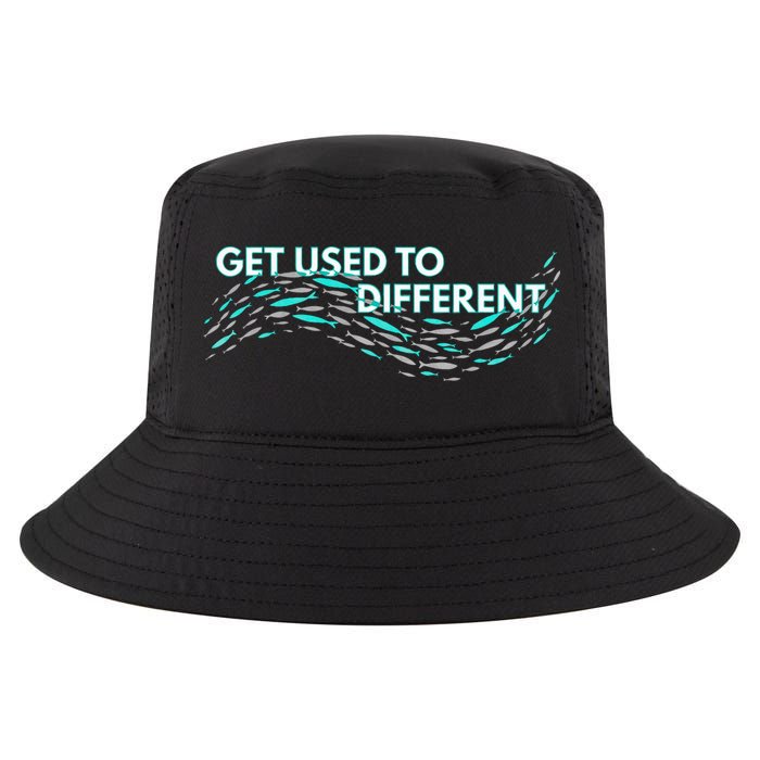 Get Used To Different X Chosen X Fish Against The Current Cool Comfort Performance Bucket Hat