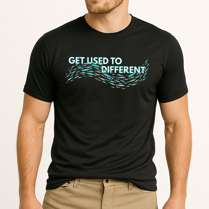 Get Used To Different X Chosen X Fish Against The Current Performance Shirt