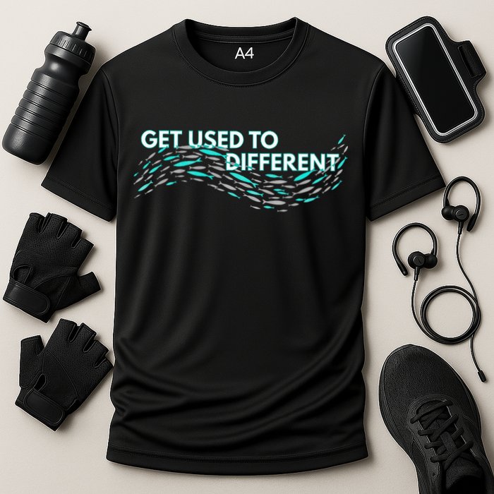 Get Used To Different X Chosen X Fish Against The Current Performance Shirt