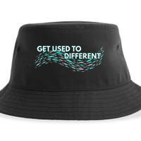 Get Used To Different X Chosen X Fish Against The Current Sustainable Bucket Hat
