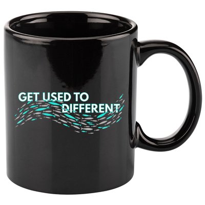 Get Used To Different X Chosen X Fish Against The Current 11oz C Handle Ceramic Mug