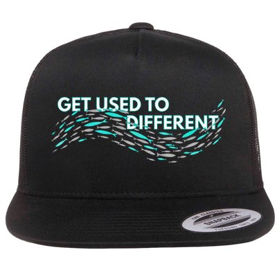 Get Used To Different X Chosen X Fish Against The Current Flatbill Hat