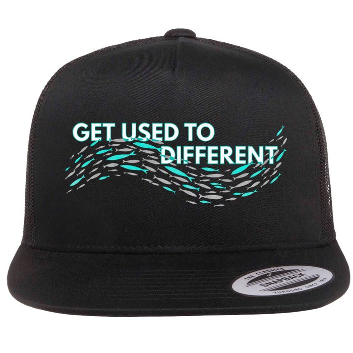 Get Used To Different X Chosen X Fish Against The Current Flatbill Hat