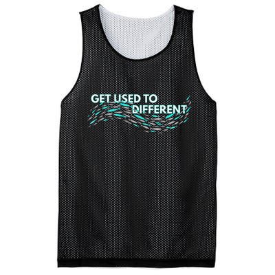 Get Used To Different X Chosen X Fish Against The Current Mesh Reversible Basketball Jersey Tank