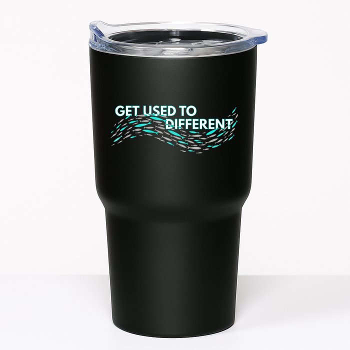 Get Used To Different X Chosen X Fish Against The Current Tumbler