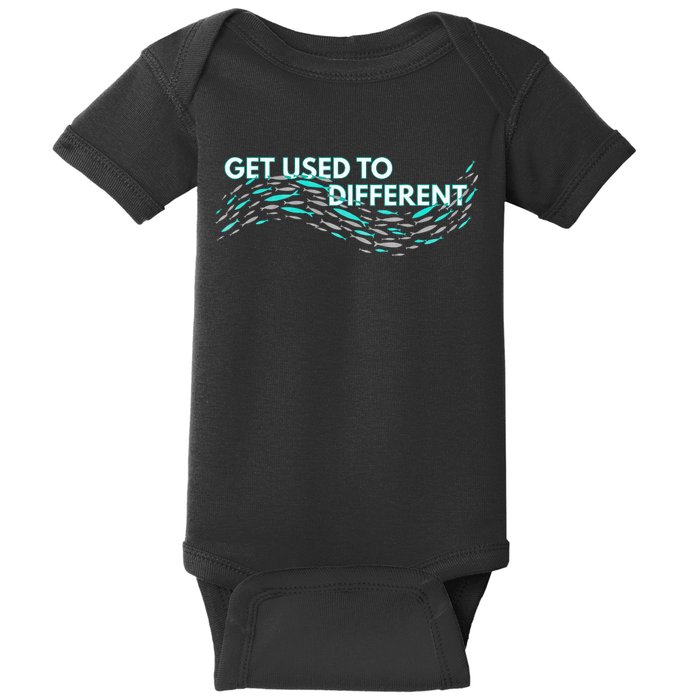 Get Used To Different X Chosen X Fish Against The Current Baby Bodysuit
