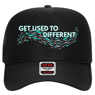 Get Used To Different X Chosen X Fish Against The Current Trucker Hat
