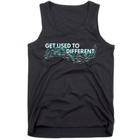 Get Used To Different X Chosen X Fish Against The Current Tank Top