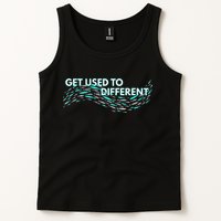 Get Used To Different X Chosen X Fish Against The Current Tank Top